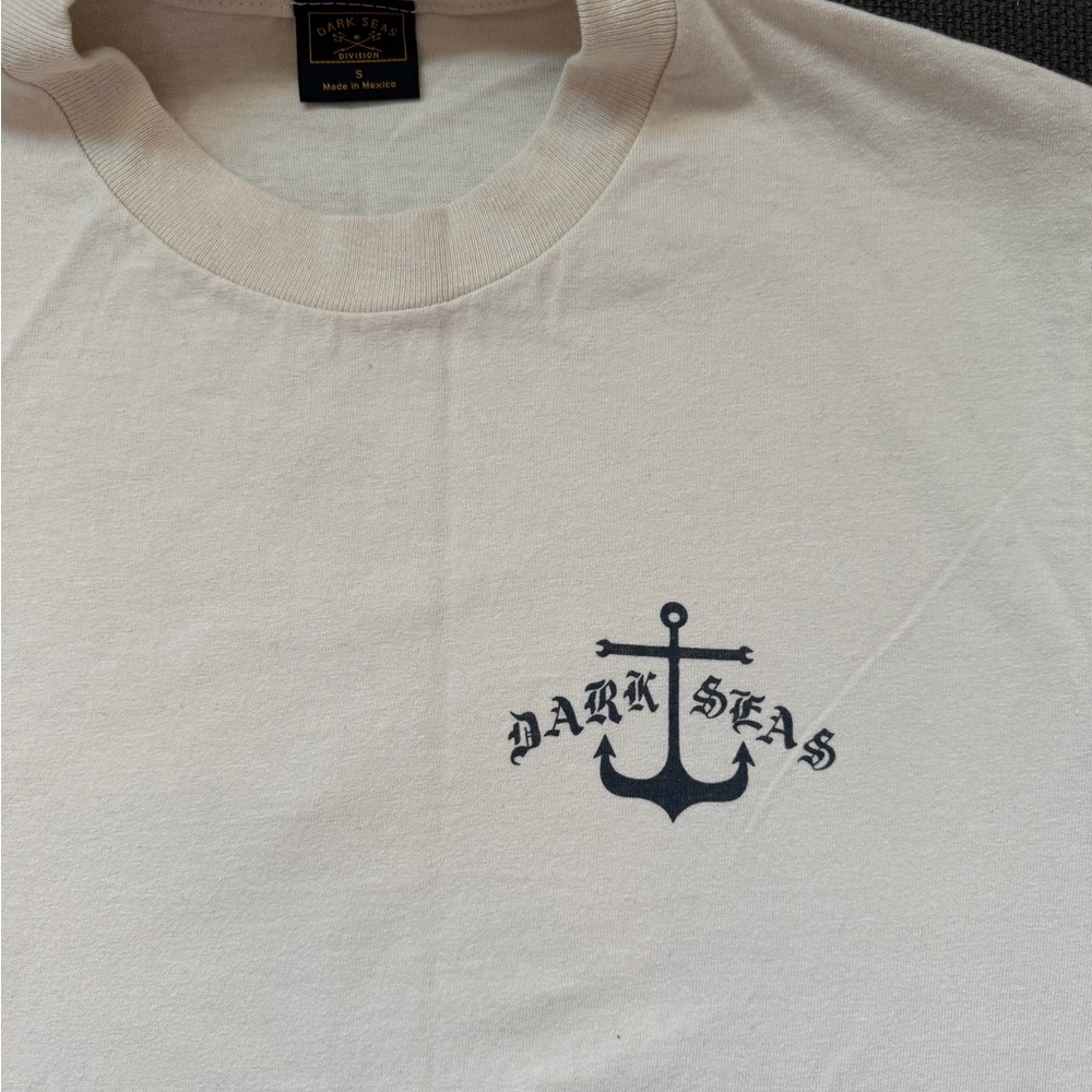 Dark Seas Pray For Surf Men's Tee - Picture 4 of 8